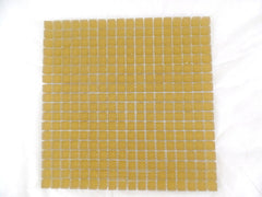 Ressalossa Glasmosaik Fliesen beige matt Matte 30 x 30 cm 324 Steine