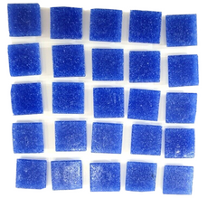 Mosaiksteine 650 g Midnight Blue Blau 20 x 20 mm 220 Steine Basteln Mosaik Glas