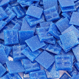 Glasmosaiksteine 650 g blau Tintenblau 220 Steine Basteln Mosaiksteine DIY