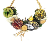 VOGELFUTTER SONNENBLUMENKERNE zum Aufhängen Dekoration  Mais Erdnüsse Mix