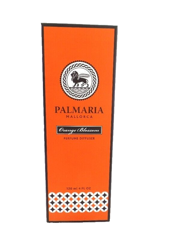 Palmaria Raumduft mit Stäbchen Difuser 120 ml Orange Blossum Wohnambiente Duft