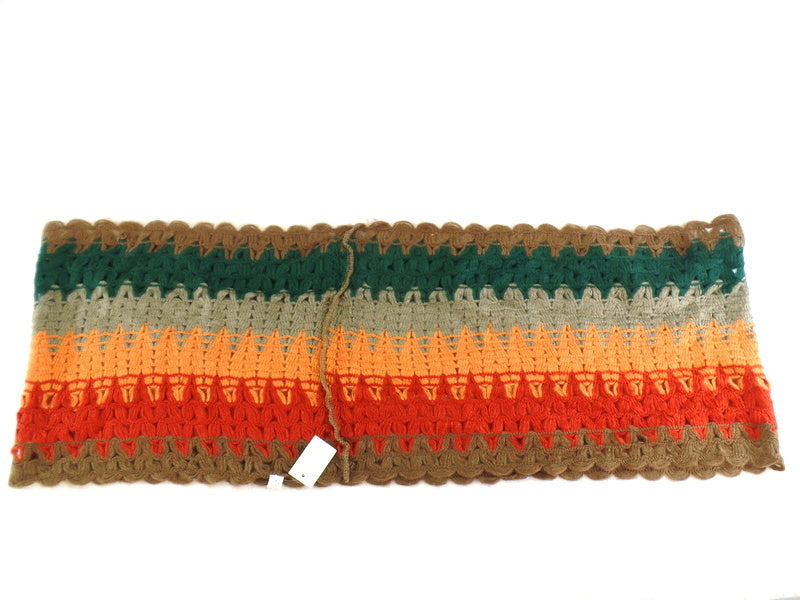 Schal Loop Wickelschal Bunt in 4 Farbvarianten Gelb, Rosa, Beige, Orange wählbar