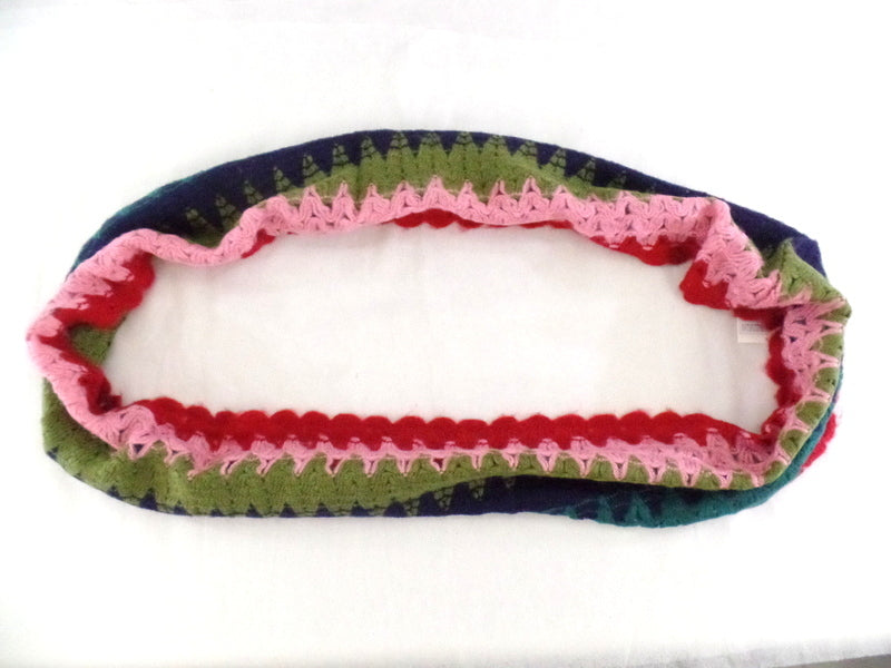 Schal Loop Wickelschal Bunt in 4 Farbvarianten Gelb, Rosa, Beige, Orange wählbar
