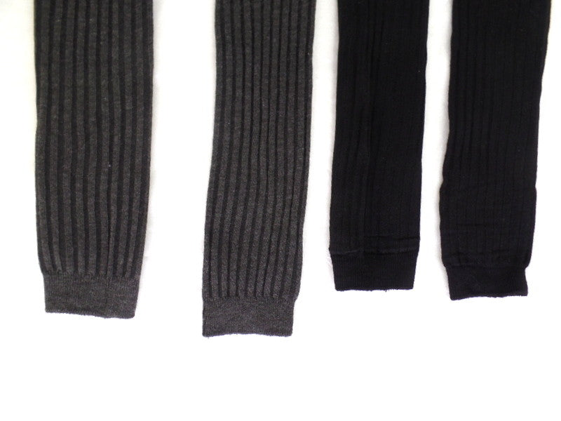 Leggings Damenleggins E & F Einheitsgröße grau oder schwarz als Variante wählbar