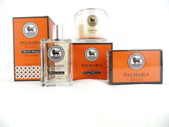 Palmeria Eau de Cologne 100 ml Orange Blossom & 150 g Seife + Duftkerze 130 g