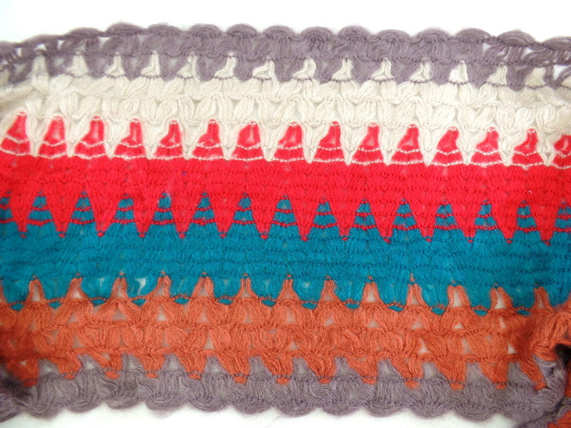 Schal Loop Wickelschal Bunt in 4 Farbvarianten Gelb, Rosa, Beige, Orange wählbar