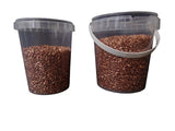 DEKOGRANULAT KUPFERFARBEN 1 x 500 g oder 1 kg Dosen Körnung 2 - 3 mm Deko