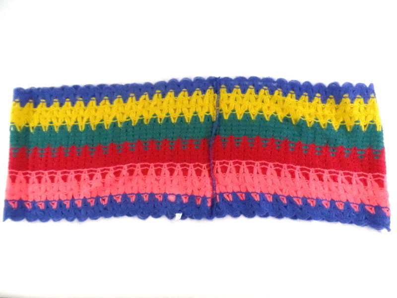 Schal Loop Wickelschal Bunt in 4 Farbvarianten Gelb, Rosa, Beige, Orange wählbar