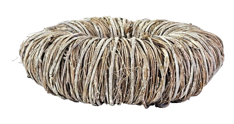 Kranz Türkranz Wand Kranz trocken Weiß gekalkt 30 cm Rebenkranz Natur Dekoration