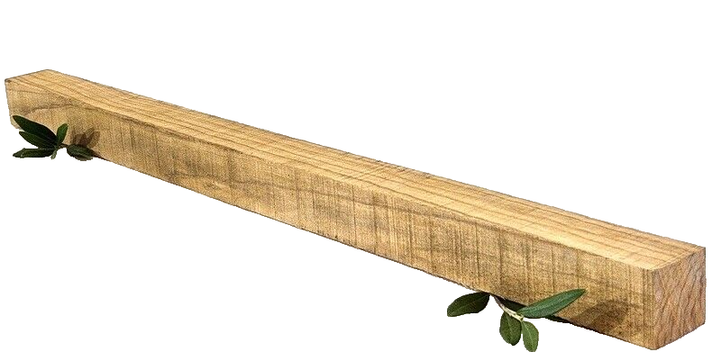 Olivenholz Schnitzholz Rohling Massivholz 40x40x620 mm 1 Stück Carving Kantel