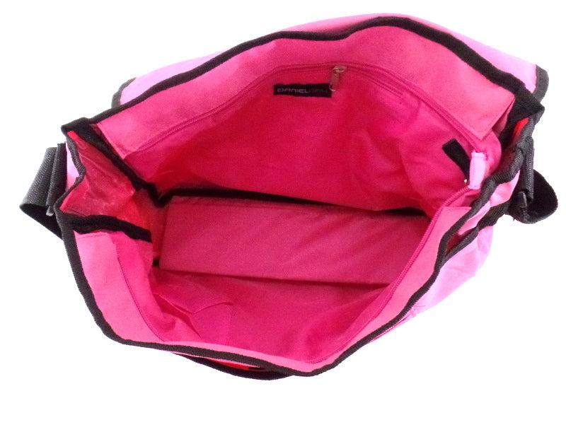 Schultertasche Daniel Ray Messenger - Bag Umhängetasche Nylon Rosa Range Peppels