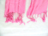 SCHAL TUCH FRANSEN Stola Rosa 100 % Viscose XXL Schal 190 Lang 65 Breit