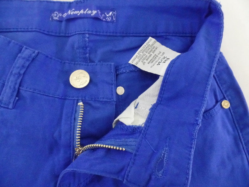 Damenshorts Hotpants Blau New Play Größen Varianten 34 - 38 wählbar Hot Sommer
