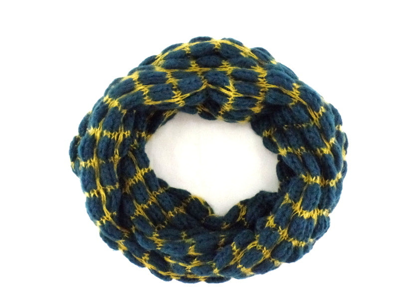 Schal Loop Wickelschal in 3 Farbvarianten Rot, Lila, Grün wählbar