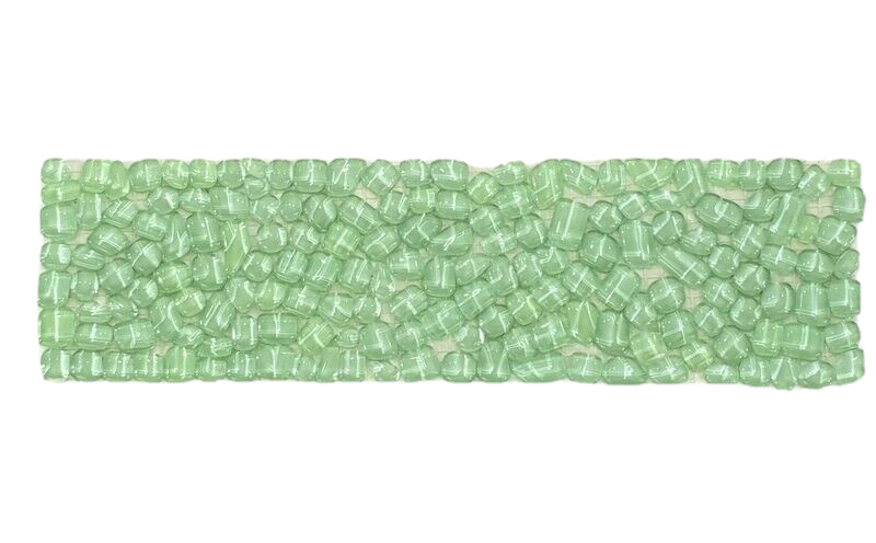 Glasmosaik hell Grün Mosaik Polygonal 1 Matte glänzend unregelm Tropfen Basteln