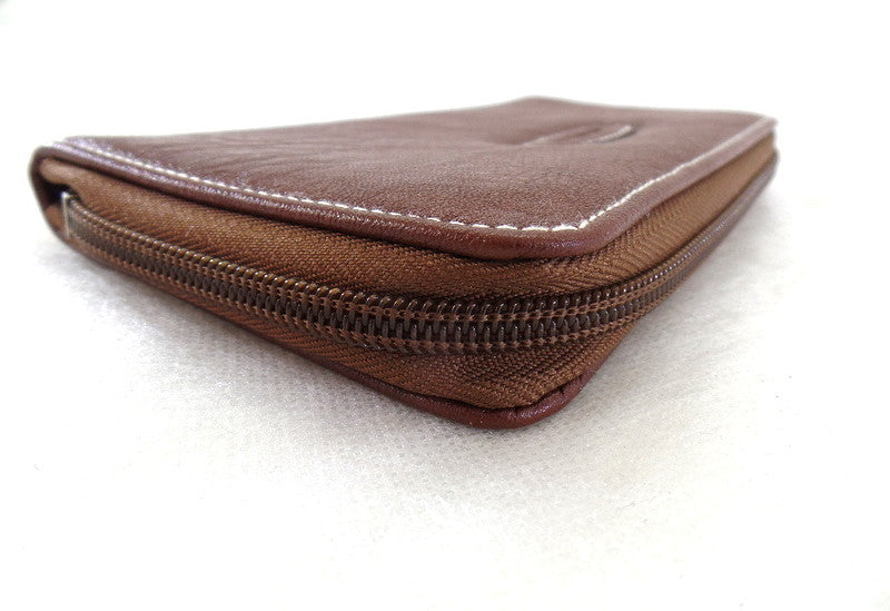 Geldbörse Portmonaie My Wallet Farbvarianten wählbar umlaufender Reißverschluß