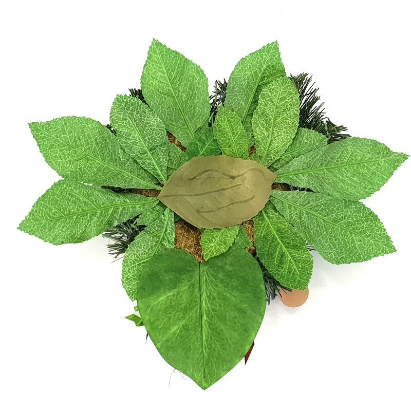 Grabschmuck Strohherz Gesteck betende Hände Kunstblumen Natur Gedenken