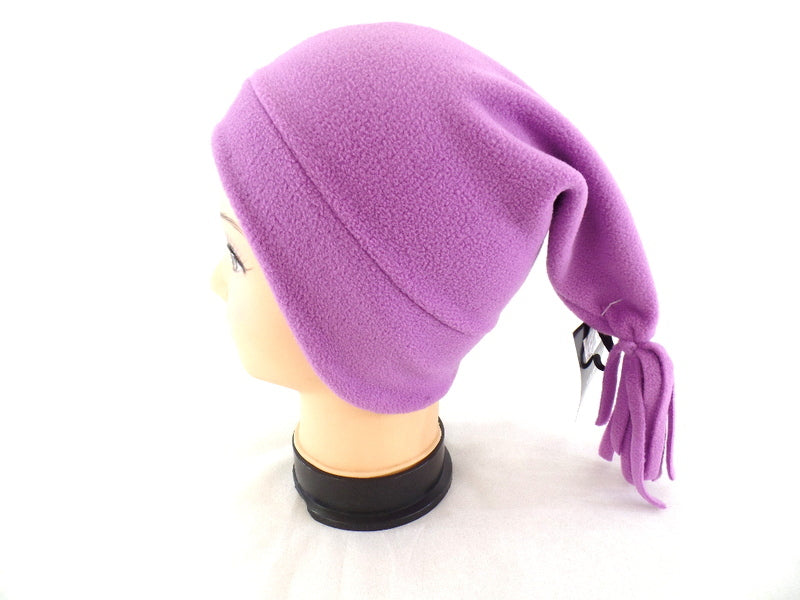 Mütze Fleecemütze Beanie mit Fransen Alaska Varianten wählbar