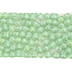 Glasmosaik hell Grün Mosaik Polygonal 1 Matte glänzend unregelm Tropfen Basteln