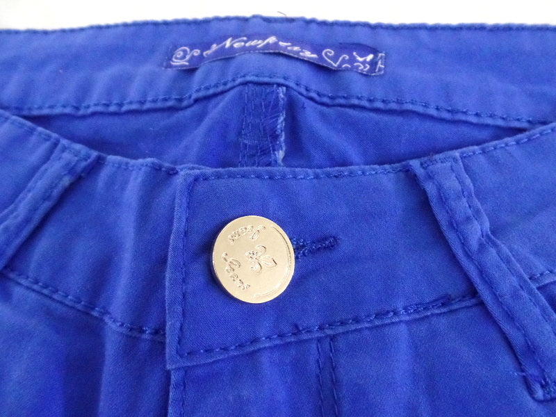 Damenshorts Hotpants Blau New Play Größen Varianten 34 - 38 wählbar Hot Sommer