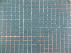 Ressalossa Glasmosaik Fliesen dunkeltürkis matt Matte 30 x 30 cm