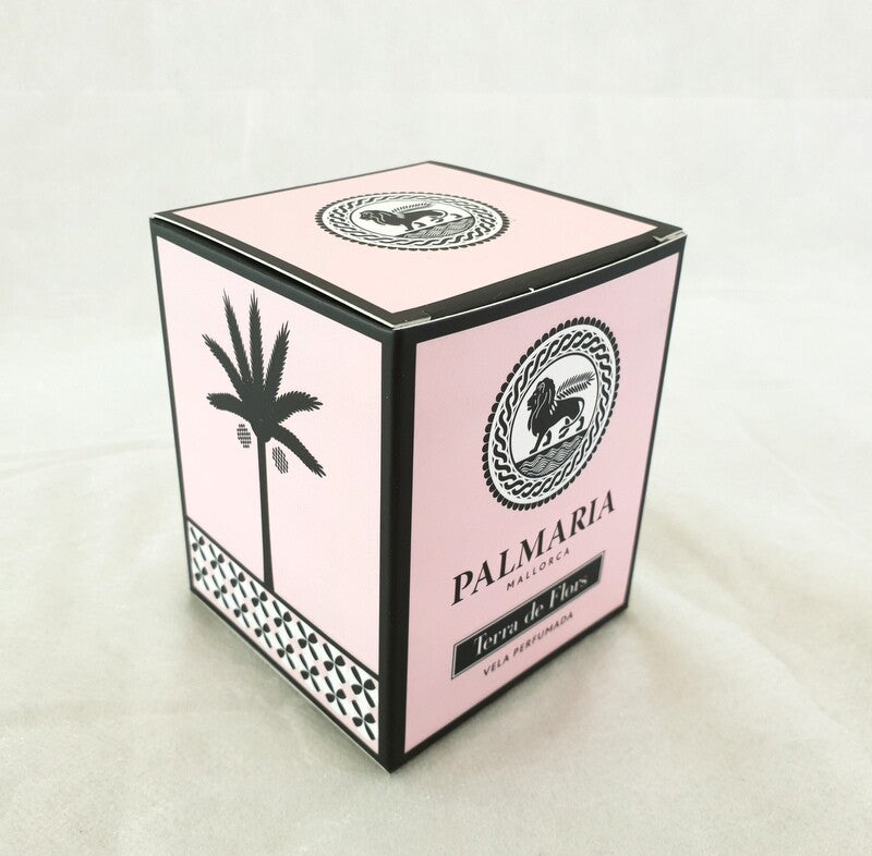 Palmaria Mallorca Duftkerze 130 g Terra de Flors Scented Candle Vela Urlaub