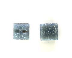 Glasmosaiksteine 650 g Grau 10 x 10 x 4 mm ca.900 Steine Basteln Mosaik