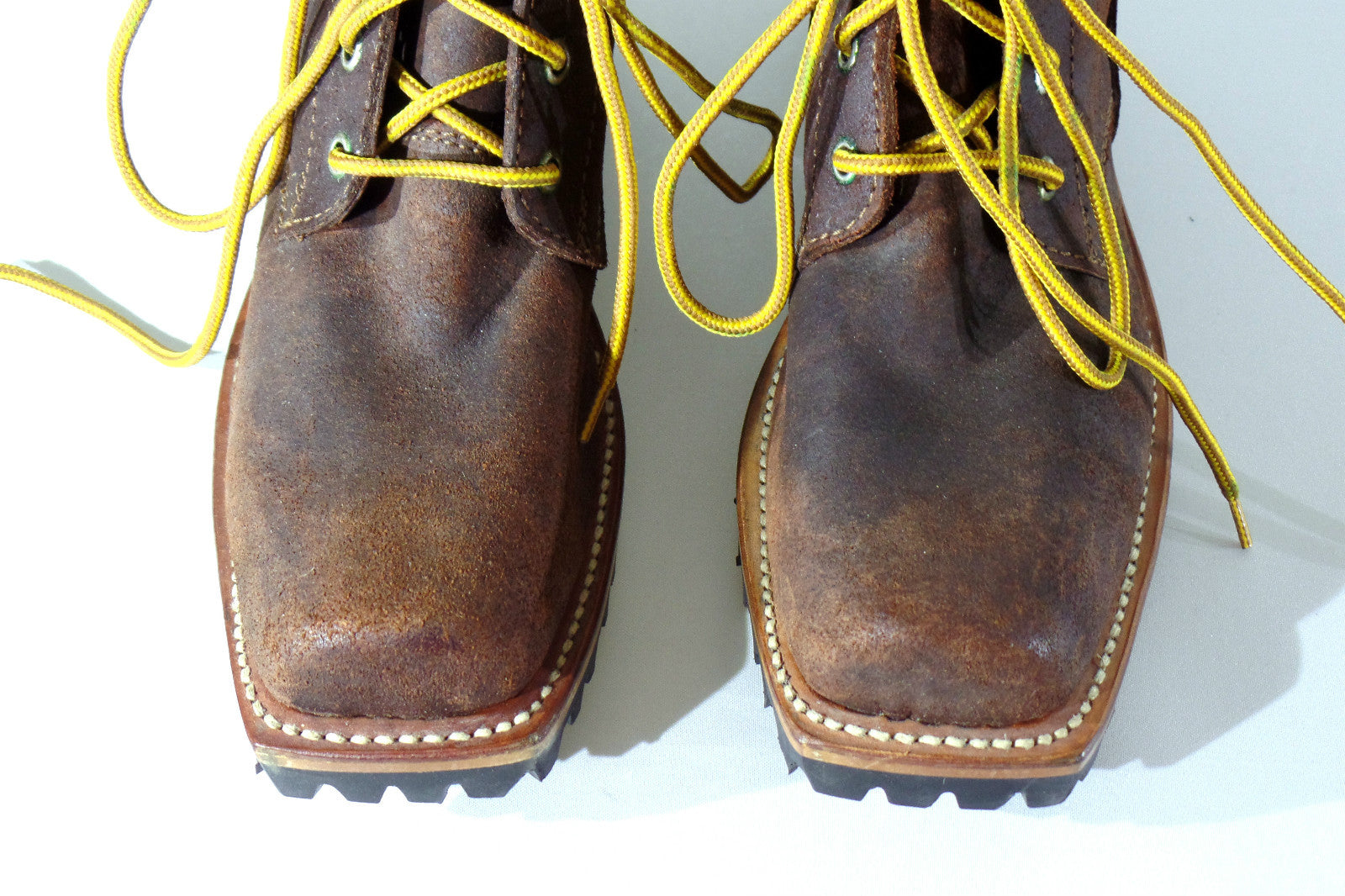Westernstiefelette Arbeits Cowboyboot 37 Braun Schnürer Mexico