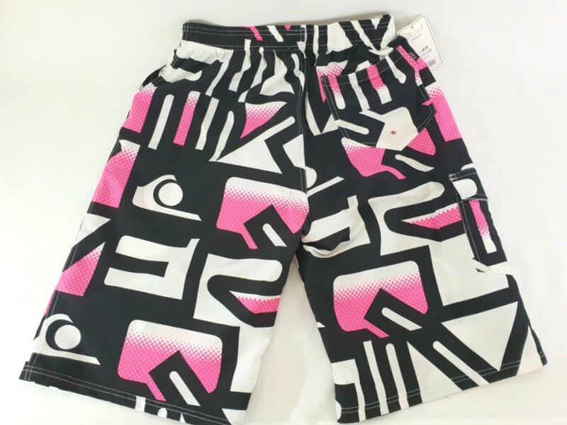 Badehose Badeshorts XL Beach Wear E & F Shorts Schwarz Weiß Rosa Short