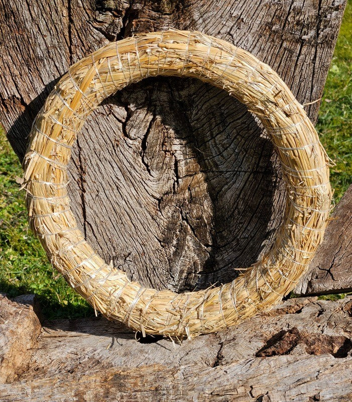 Casa-Poador STROHKRÄNZE- Ø25 Strohring 1 Stück Strohrömer Rohling Kranz Ring