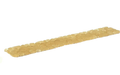 Mosaik Polygonal Steine Creme  1 Streifen matt unregelmäßig Tropfen Basteln DIY