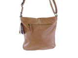 SCHULTERTASCHE TURNSCHUHMOTIV Sneaker Mahel Braun Umhängetasche Tasche