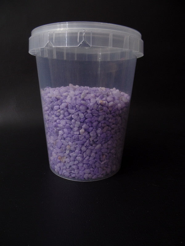 Dekogranulat Lila Flieder 1 x 500 g oder 1 kg Dosen Körnung 2-3 mm Deko Variante