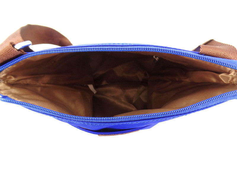 Schultertasche Blau Mahel Umhängetasche Nylon Tasche