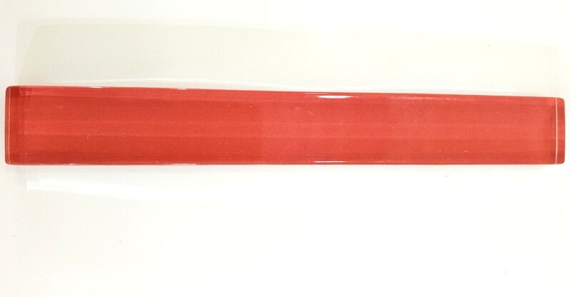 Glasmosaiksteine Mosaikstäbchen Strawberry 7 Stück glatt Glasstäbchen Küche