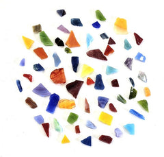 Casa-Poador Glasmosaik Mosaiksteine Bunt Bruchglas Tiffany Mix Diy Glas