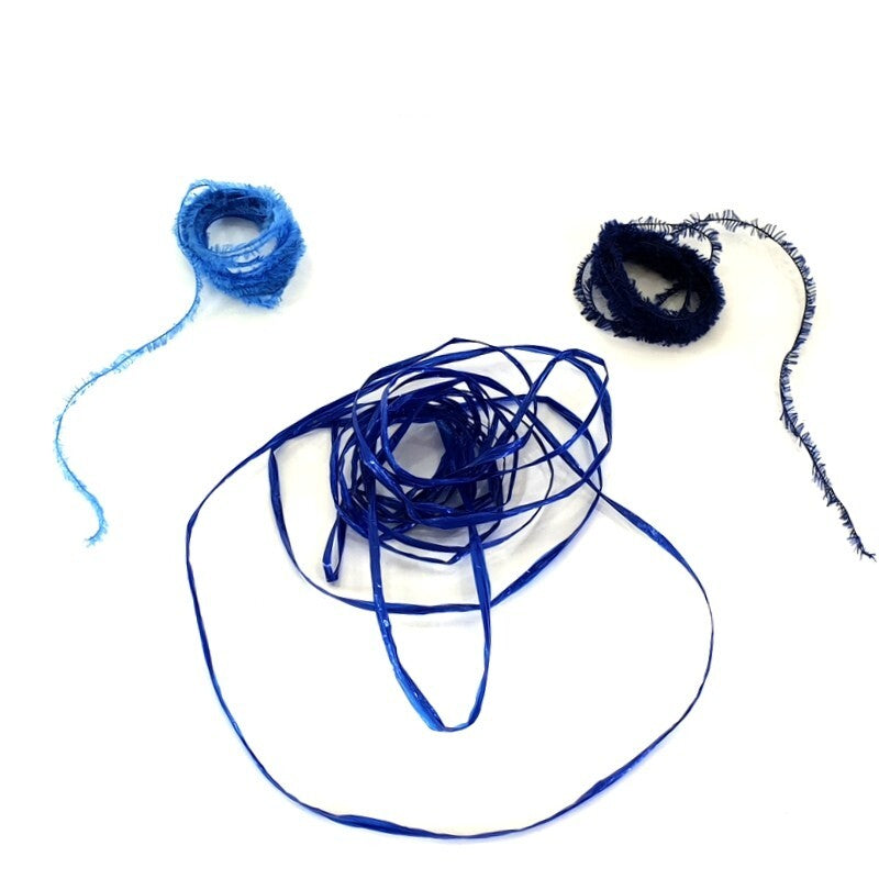 Geschenkband Schleifenband Deko Band Schleifen Bänder 13 x 5 Meter Blautöne DIY