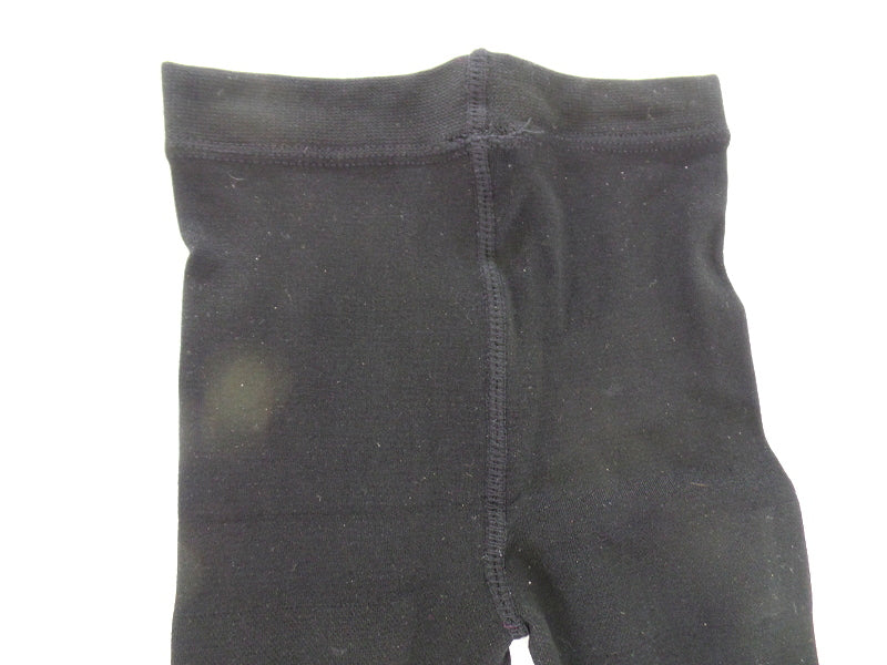Antonio Kinder Thermo Leggings 3 Stück mit Innenfleece Schwarz blickdicht