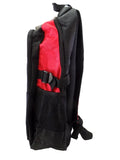TAPPLE RUCKSACK Rot Schwarz Laptopfach Schulrucksack Freizeit Schule