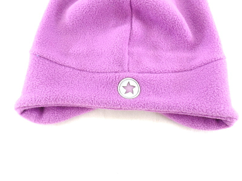 Mütze Fleecemütze Beanie mit Fransen Alaska Varianten wählbar