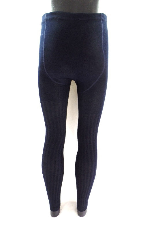 Leggings Damenleggins E & F Einheitsgröße baun oder blau als Variante wählbar