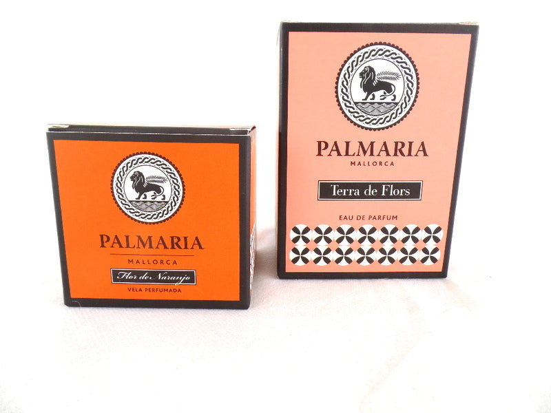 Palmaria Mallorca TERRA DE FLORS EDP 50 ML + Duftkerze 130 g