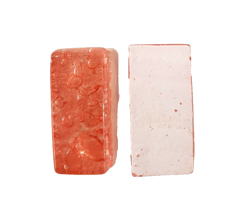 Mosaiksteine Waterdrops Rose / Lachs Bubble Dream 500 g glatt Rechteck Mosaik