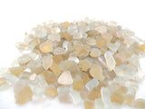 Casa-Poador Mosaiksteine Crush-Glas Beige Lachs Mix matt unregemäßig 650 g