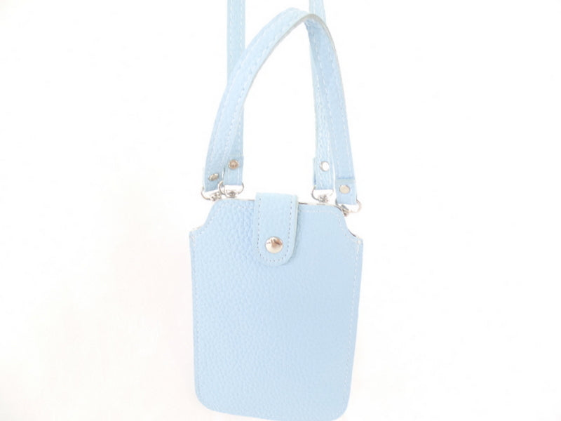 Tasche Umhängetasche Multifuktionstäschen in hellblau Tasche klein