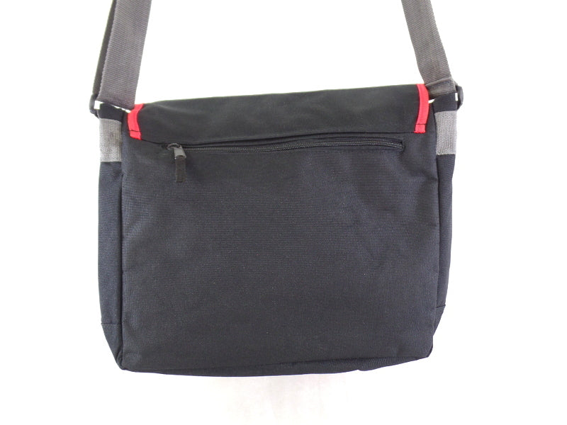 Schultertasche Messenger - Bag Umhängetasche Druck Deutschland Schwarz Rot Gold