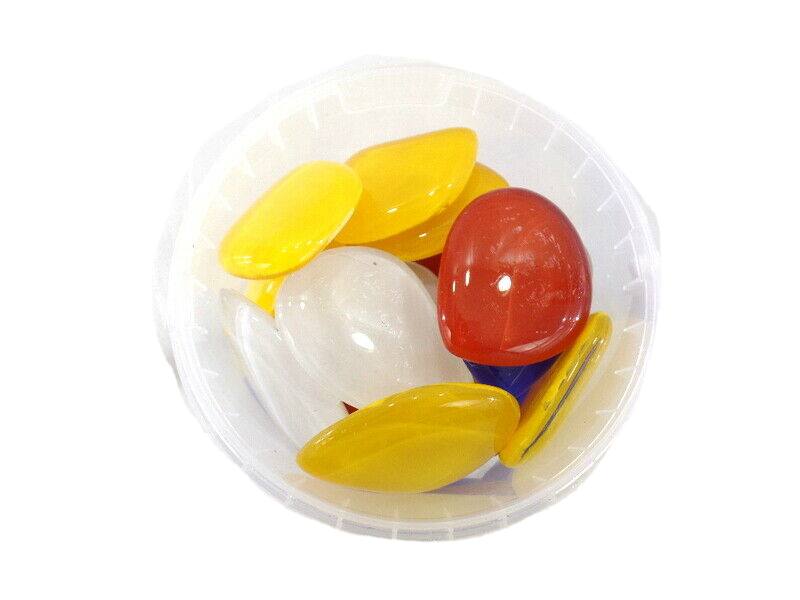 Glasmosaik 43 Steine 1250 g 5 Farben Mix bunt Mosaik Glas Basteln DIY