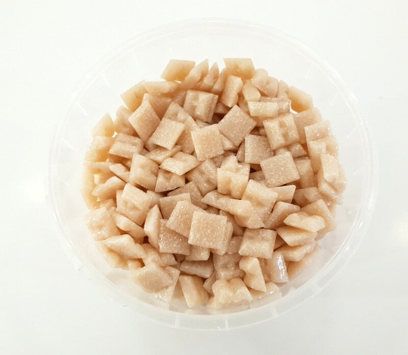 Glasmosaiksteine 650 g Lachs mini 10 x 10 mm 900Steine Basteln Mosaik Fliesen