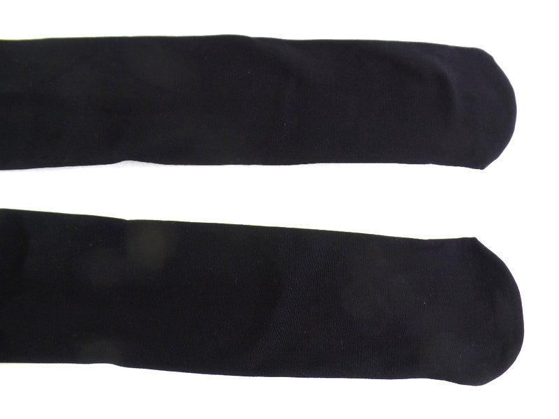 Antonio Kinder Thermo Leggings 3 Stück mit Innenfleece Schwarz blickdicht