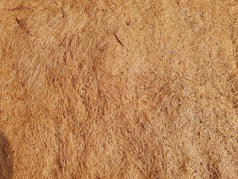 Matte Fasermatte Braun 800g Trockenmaterial Naturmaterial KokosmatteDeko Nestbau